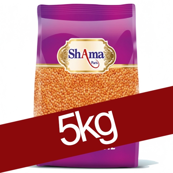 Lentilles corail Masoor Dal en gros 5kg