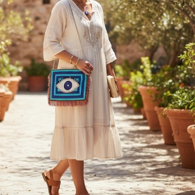 Pochette indienne ethnique