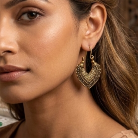 Indian earrings ethnic jewel