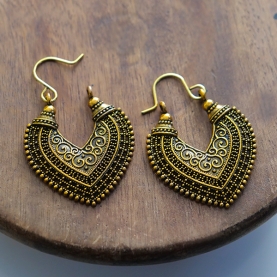 Boucles d'oreilles indiennes