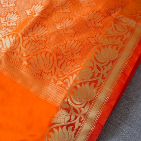 Indian saree satin fabric