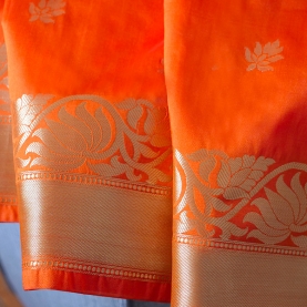Indian saree satin