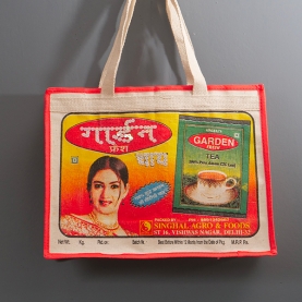 Sac cabas indien en coton tissé