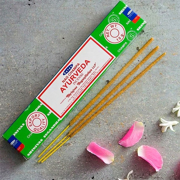 Indian Incense sticks Nag Champa Ayurveda 15g