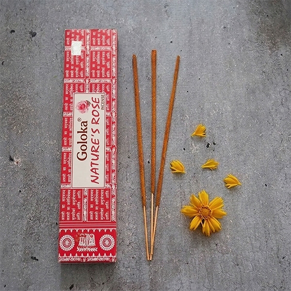 Indian Incense sticks Goloka Rose 15g