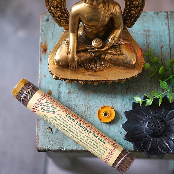 Tibetan Incense sticks natural Amber & herbs 60g