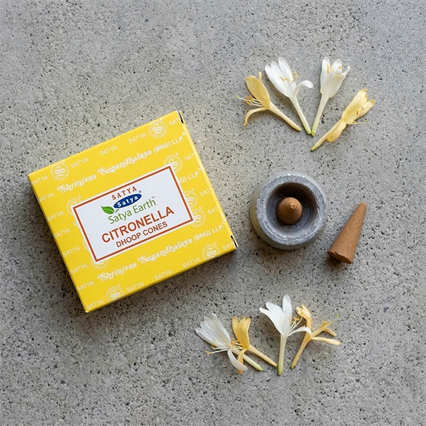 Encens cône indien Satya Citronnelle 24g