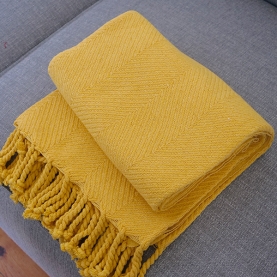 Indian cotton sofa throw