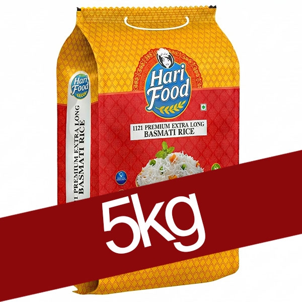 Riz Basmati indien extra long en gros 5kg