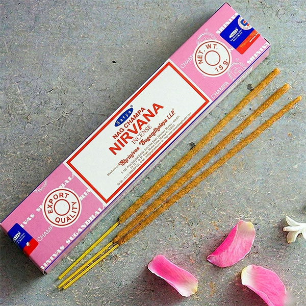 Indian Incense sticks Nag Champa Nirvana 15g