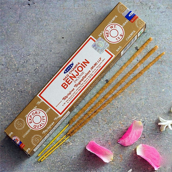 Indian Incense sticks Satya Benjoin 15g