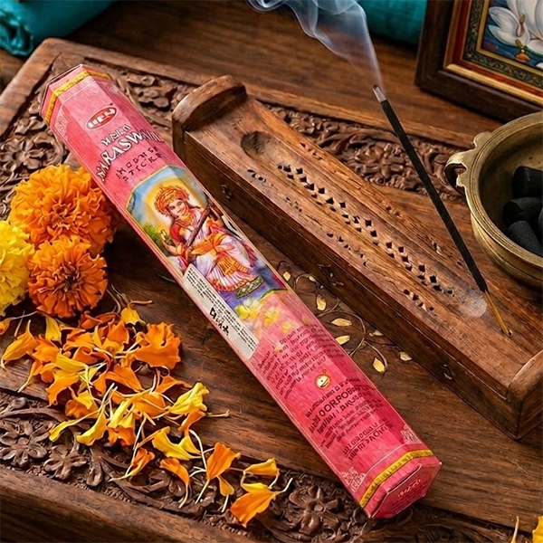 Indian Incense sticks HEM maha Saraswati 20g
