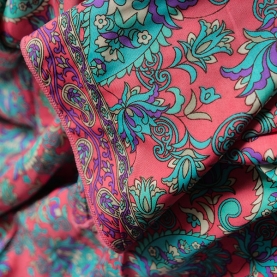 Robe indienne imprimée