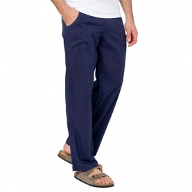 Indian cotton pants for men navy blue color