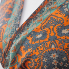 Indian printed mid-lentgh dress