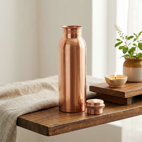 Indian copper bottle polished 500ml