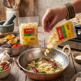 Sliced garlic Spice for Indian cuisine 100g