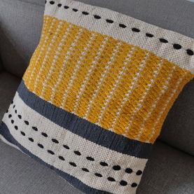 Housse de coussin indienne artisanale