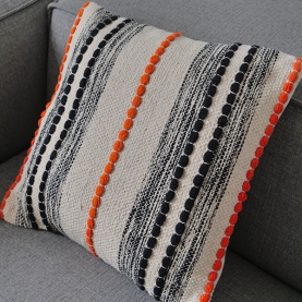 Housse de coussin indienne artisanale