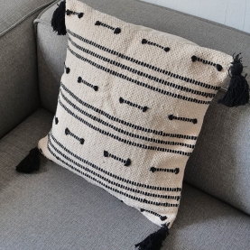 Housse de coussin indienne en coton