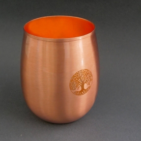 Indian copper glass Tree of life
