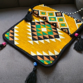 Ethnic cotton handbag
