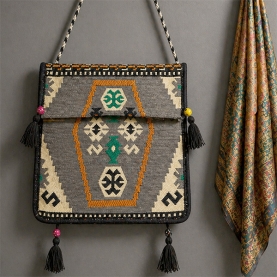 Indian cotton handbag