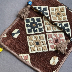 Ethnic cotton handbag