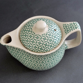 Indian teapot with stainer