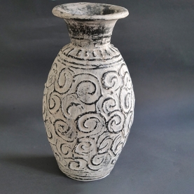 Indian terracotta flower pot