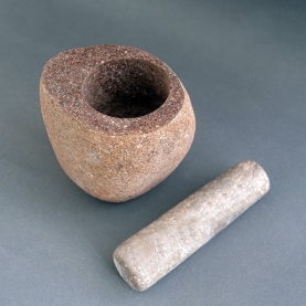 Mortar and pestle Indian cooking