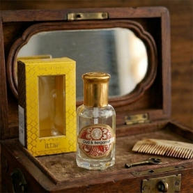 Huile parfumée indienne oud et bergamote 10ml