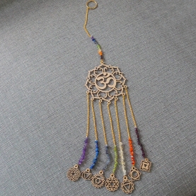 Wind chime OM and 7 chakras