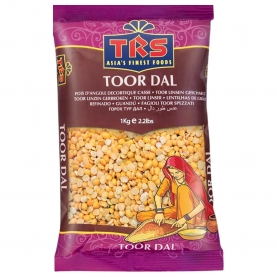 Lentilles indiennes Toor Dal 1kg pois cassés