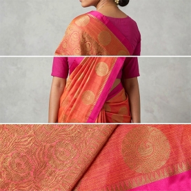 Saree indien complet coton