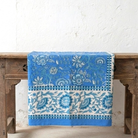 Indian printed cotton table cover