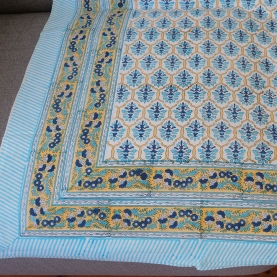 Nappe indienne en coton