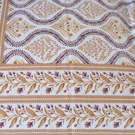 Indian printed cotton table cover