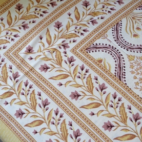 Nappe indienne en coton