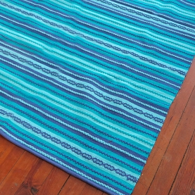 Indian handcrafted cotton carpet