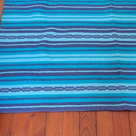 Tapis indien artisanal en coton