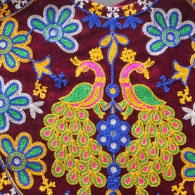Sac à main indien brodé Matka