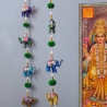 Indian handcrafted door hanging Elephants