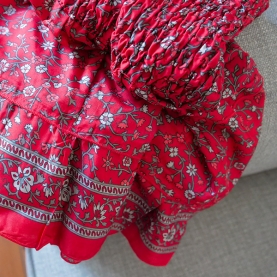 Jupe indienne imprimée