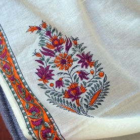 Indian cotton scarf