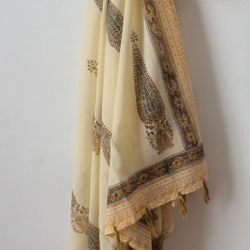 Echarpe indienne en coton