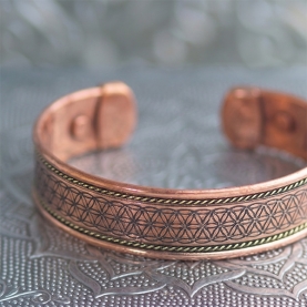 Bracelet indien Cuivre magnétique