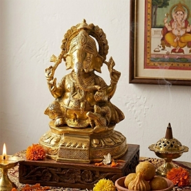 Statue dieu hindou Ganesh