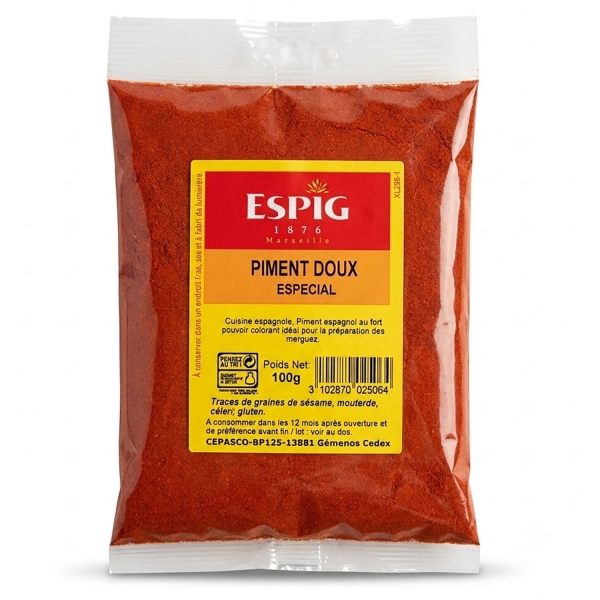 Piment rouge en poudre doux Mirch 100g