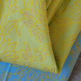 Indian printed cotton skirt